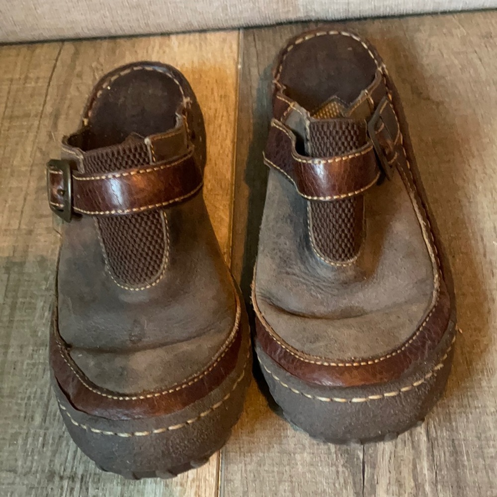 Born Ladies All Leather Slip on Loafers
